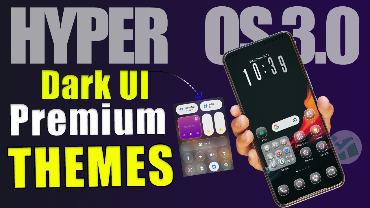 Dark Cool HyperOS 3 Themes | Xiaomi HyperOS Themes, Xiaomi