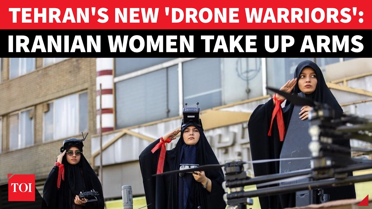 From Tehran Streets: Iranian Women Turn Into Drone Operators, IRGC Stages Massive War Drills