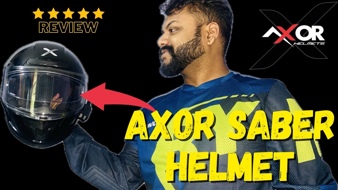 AXOR SABER HELMET REVIEW 2025 | BLACK GLOSSY