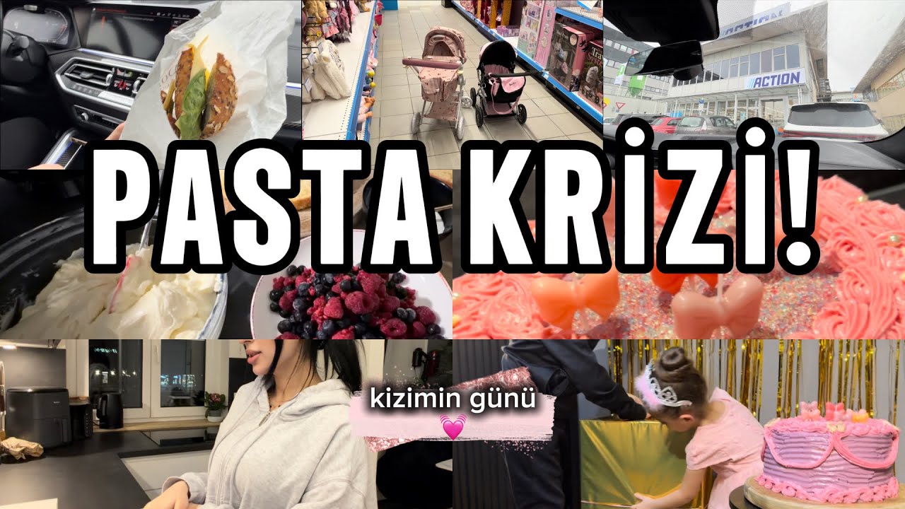 Doğum Günü Koşturması! 💝 Hediye, Oyuncakçı ve Ev Yapımı Pasta 🎂| Vlog 2 Gün 