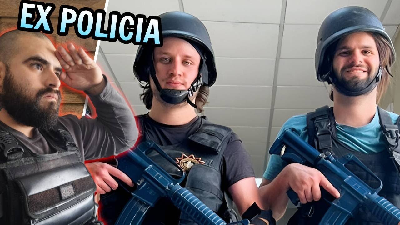 SIERRA reacciona a ENTRENANDO COMO POLICIAS POR UN DIA 🚓