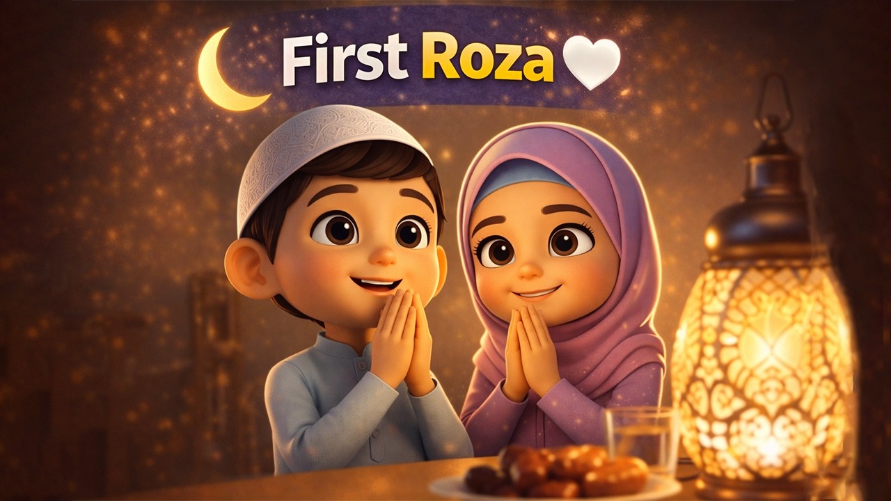 First Roza 🤍 | Islamic Stories for Kids Ep 33