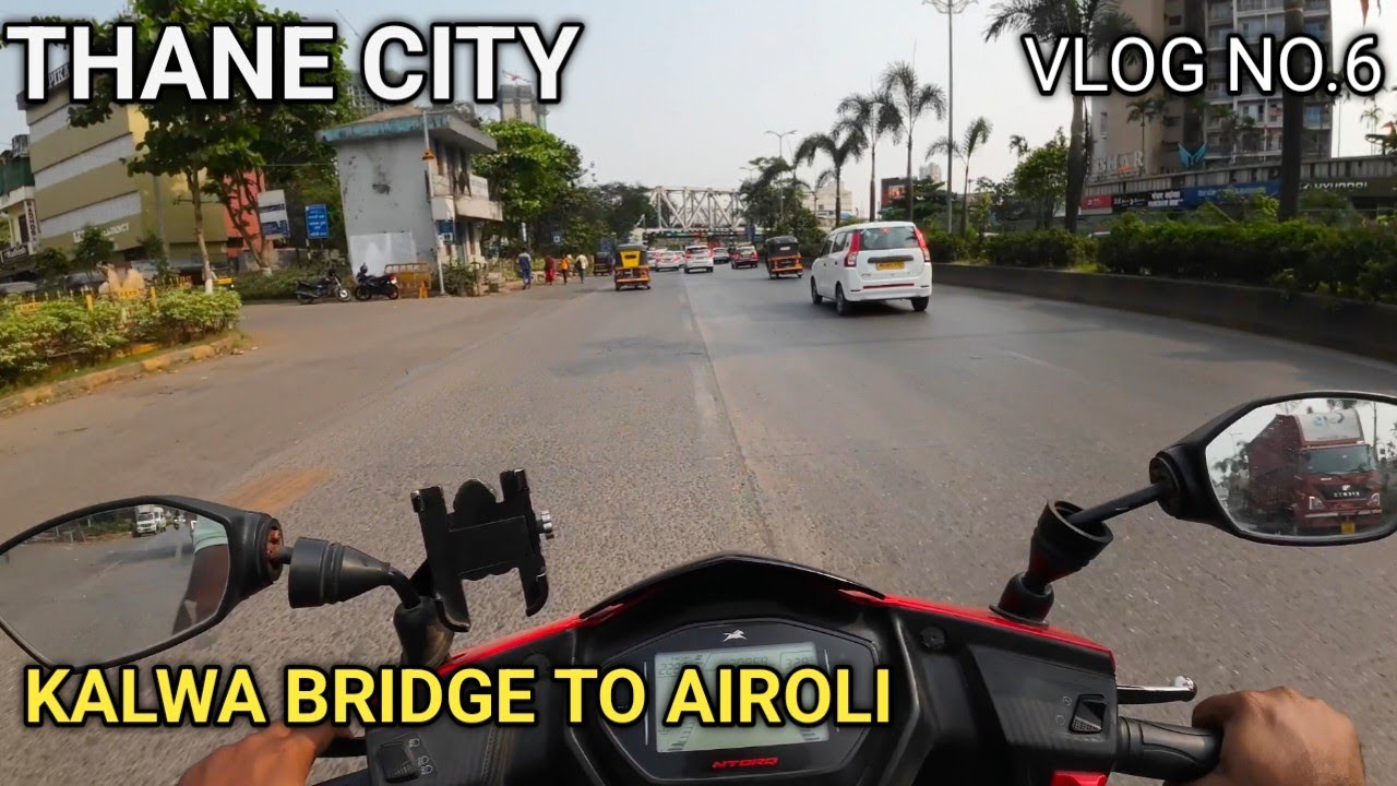 KALWA BRIDGE TO AIROLI RIDE|| NILESH VLOGS|| VLOG NO.6 #vlog #ride #mumbai #navimumbai #nileshvlogs 