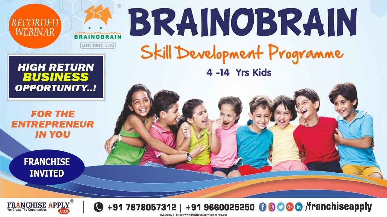 Brainobrain Franchise | Abacus Franchise | Franchise Apply | Business Opportunity | Best Franchise