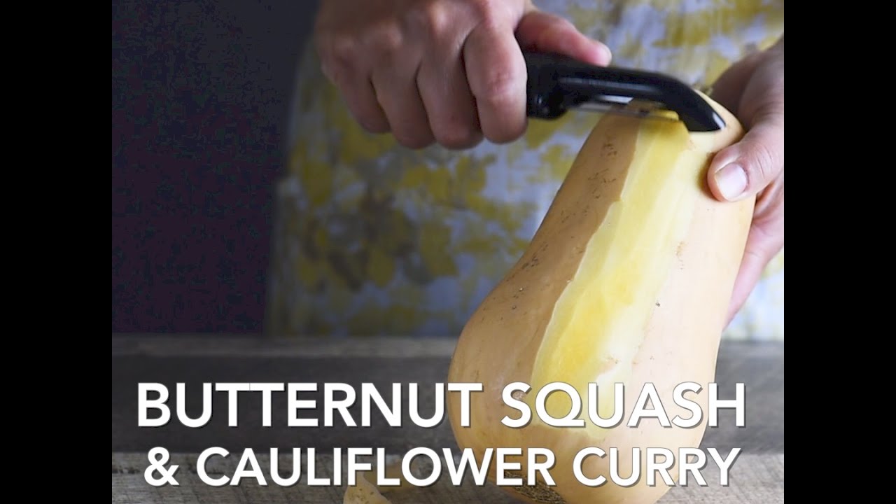 Butternut Squash and Cauliflower Curry - Warm Comfort!