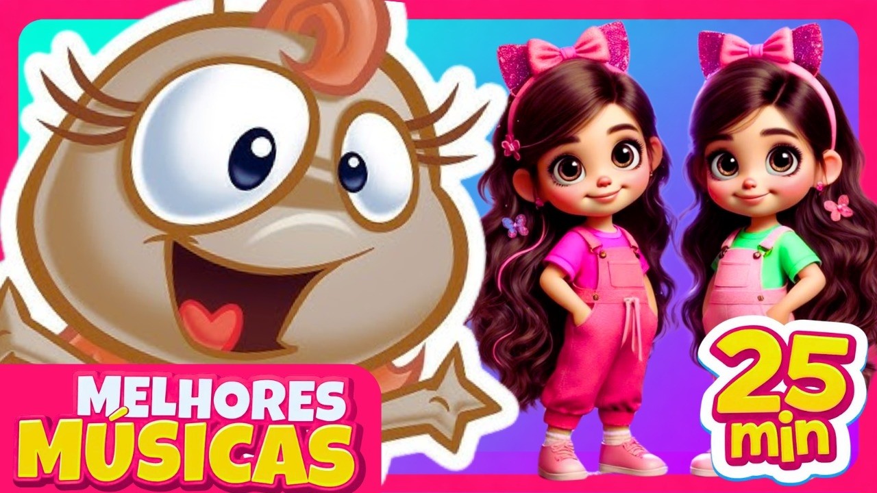 A Baratinha | Dona Aranha | Meu Pintinho Amarelinho |  Música Infantil por Memel e Lilica