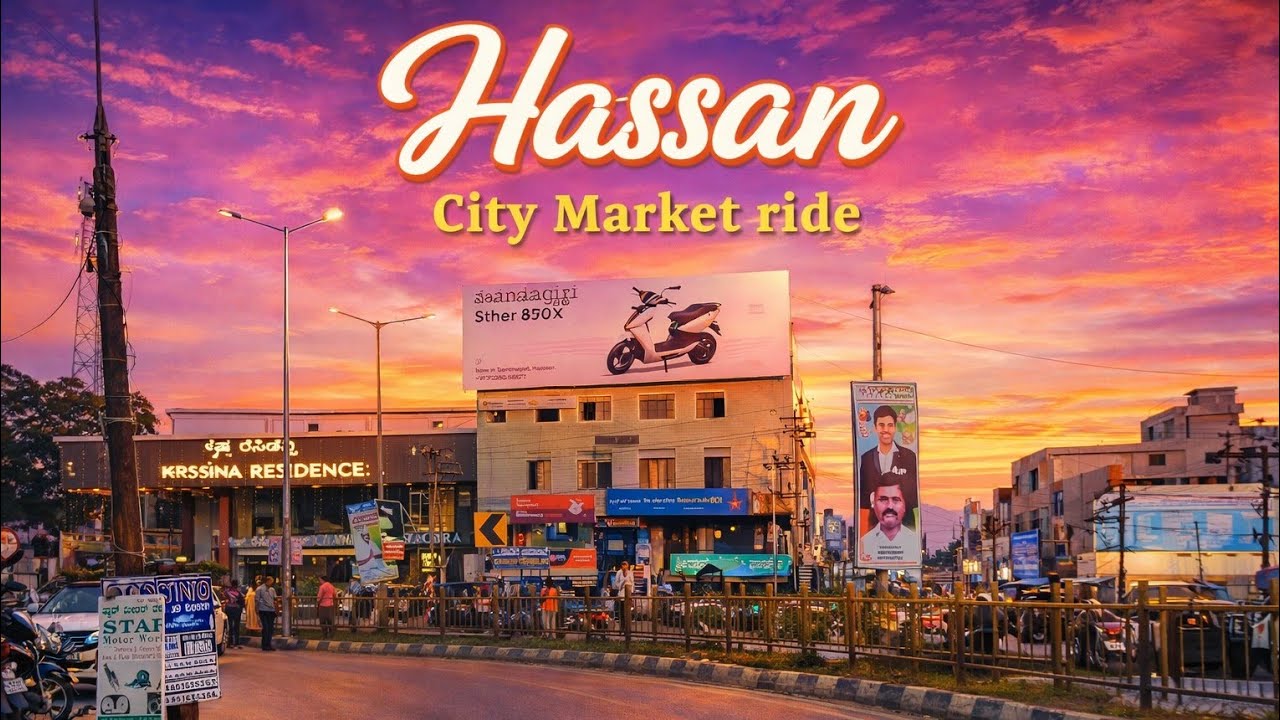 Hassan City Market ride (Hassan Diaries)