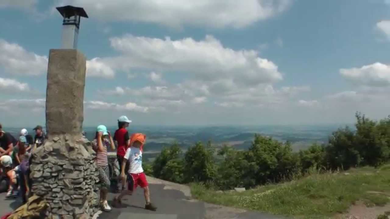 🇩🇪/🇨🇿 GÓRY ŁUŻYCKIE » Z Kurortu Jonsdorf na szczyt Lauche (Luž) 792m