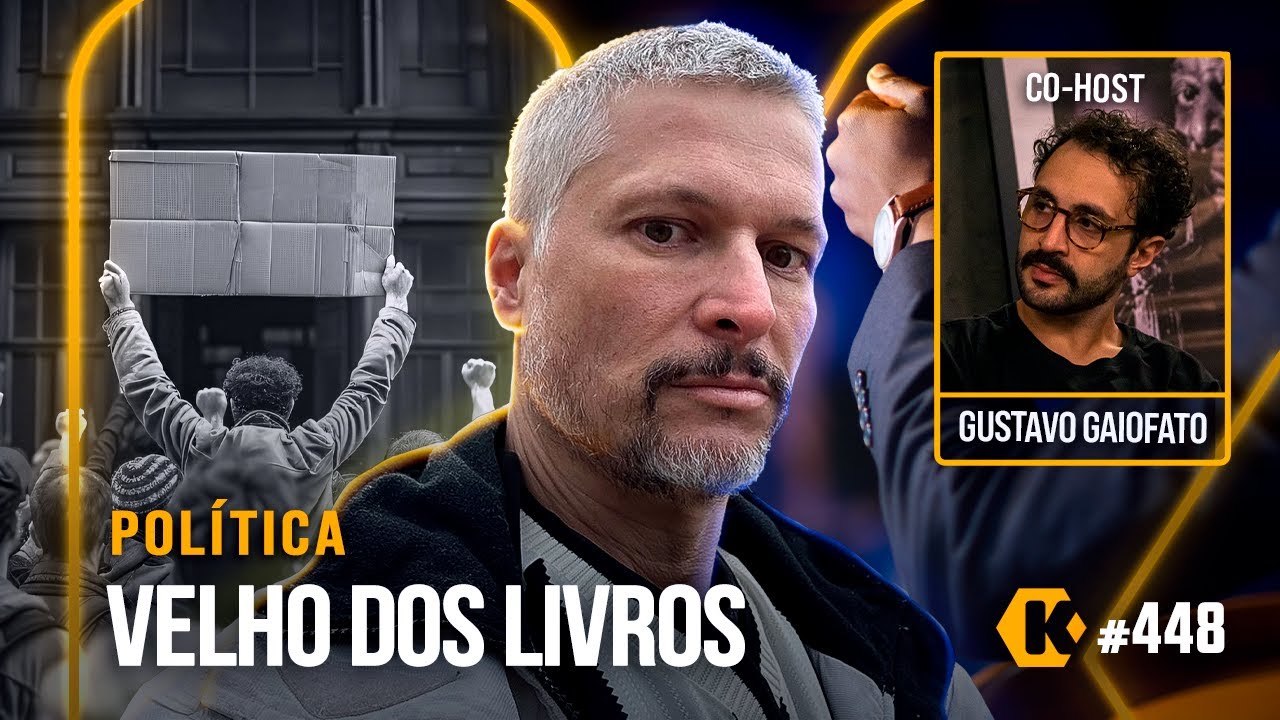 VELHO DOS LIVROS + GUSTAVO GAIOFATO - VELHA POLÍTICA CABELUDA #448