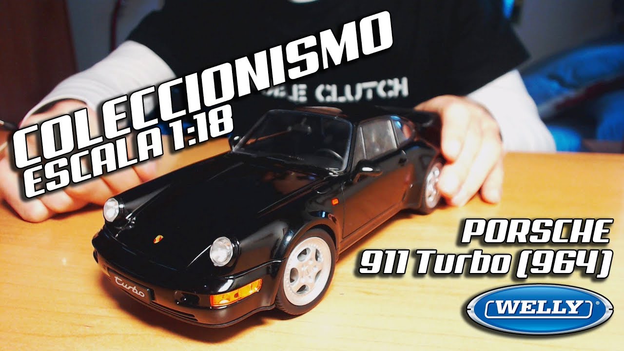 MODELISMO ESCALA 1:18 | Porsche 911 Turbo (964) | Welly