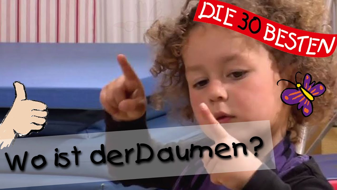 👩🏼 Wo ist der Daumen? - Singen, Tanzen und Bewegen || Kinderlieder