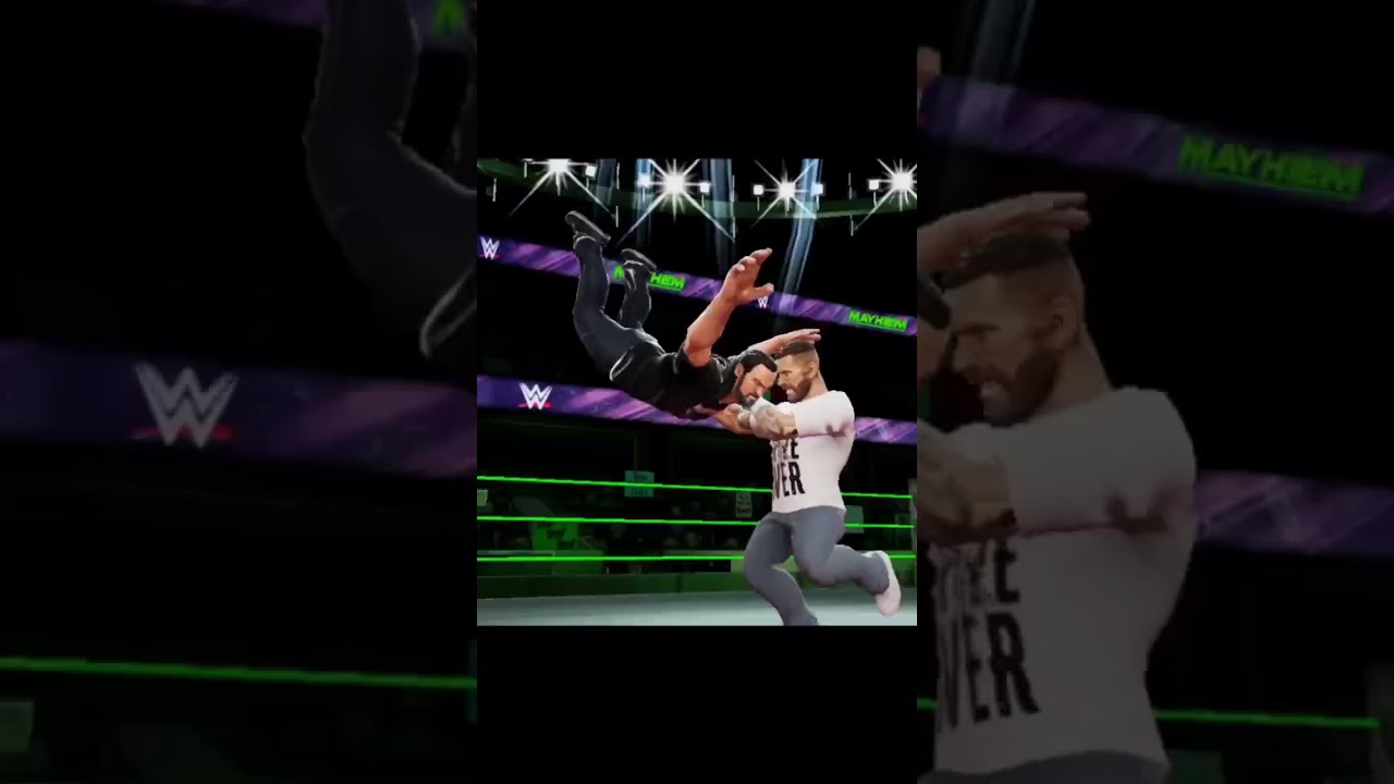 wwe mayhem cm punk attack' on drew McIntyre #trending #drewmcintyre #cmpunk