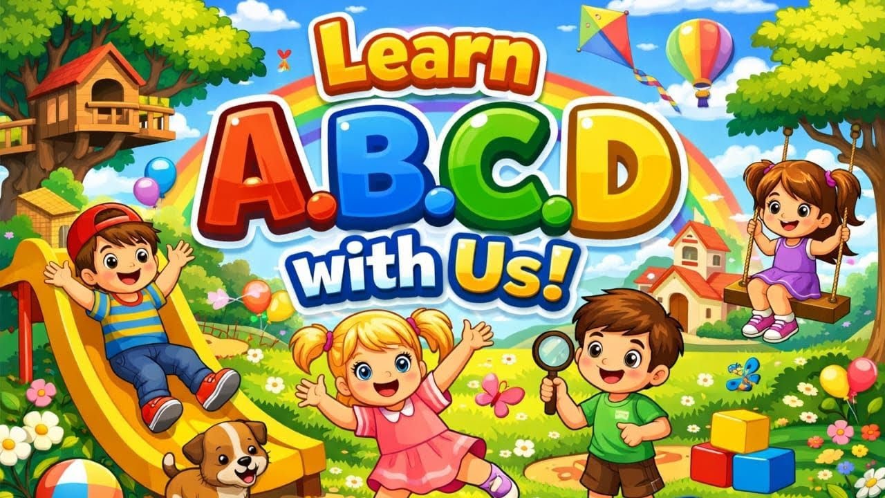 Learn ABC with Animals | Alphabet Song A–Z for Kids & Toddlers |  ABC  video | ABC	phonics