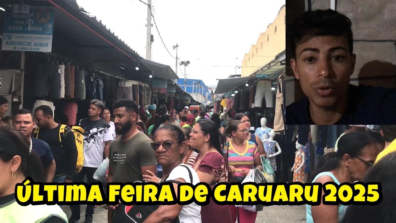 ULTIMA FEIRA DE CARUARU 2025 VEJA COMO TAVA O MOVIMENTO 23 /12/ 2025