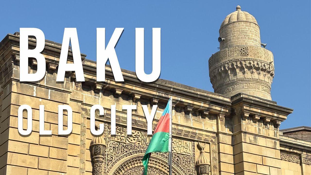 Baku Old Town Complete Walk 🇦🇿 | Icherisheher Full Tour 2025 | All Streets & Landmarks in 4K