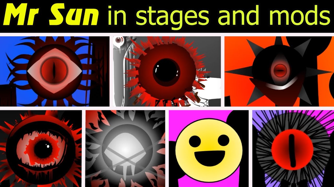 New Incredibox sprunki Mr. sun in random stages and mods P 128 ( Fast & Normal ) | hamtimtoi