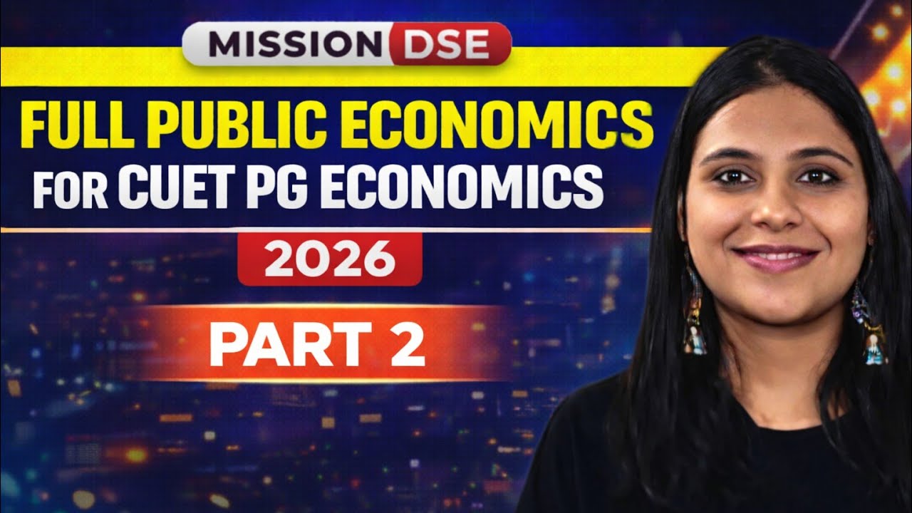 Complete Public Finance Part 2 | CUET PG Economics Preparation | CUET PG Economics Coaching | COQP10