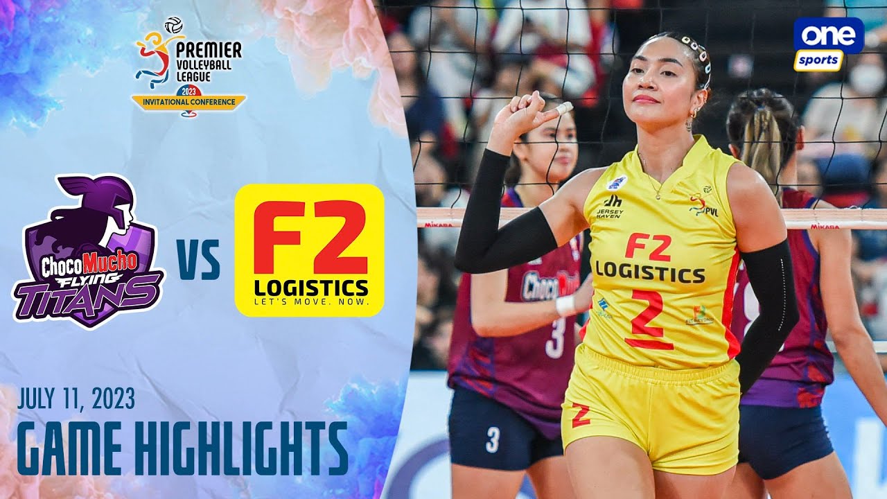 Choco Mucho vs. F2 Logistics highlights | 2023 PVL Invitational Conference - Jul. 11, 2023
