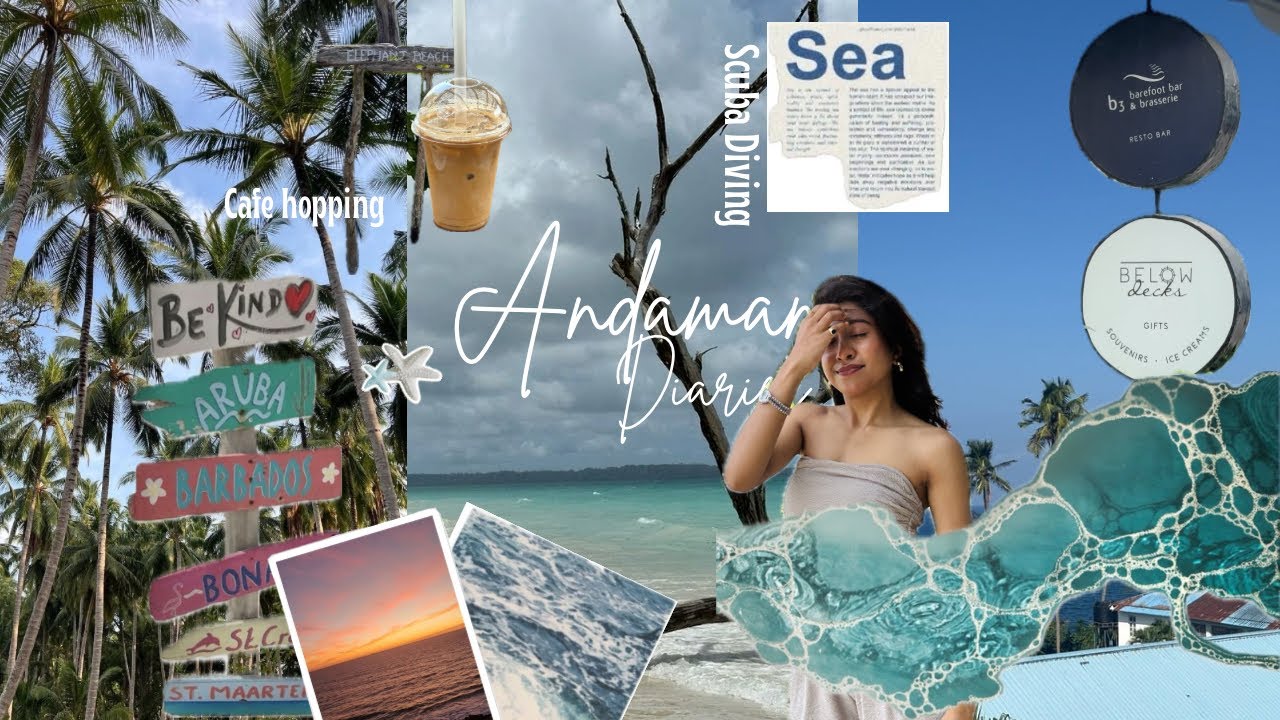 Most Chaotic Andaman Trip with Family 🌊⛴️🐚🪸| Beautiful Beaches 🏖️| Scuba Diving 🤿 || Aastha Suman ||