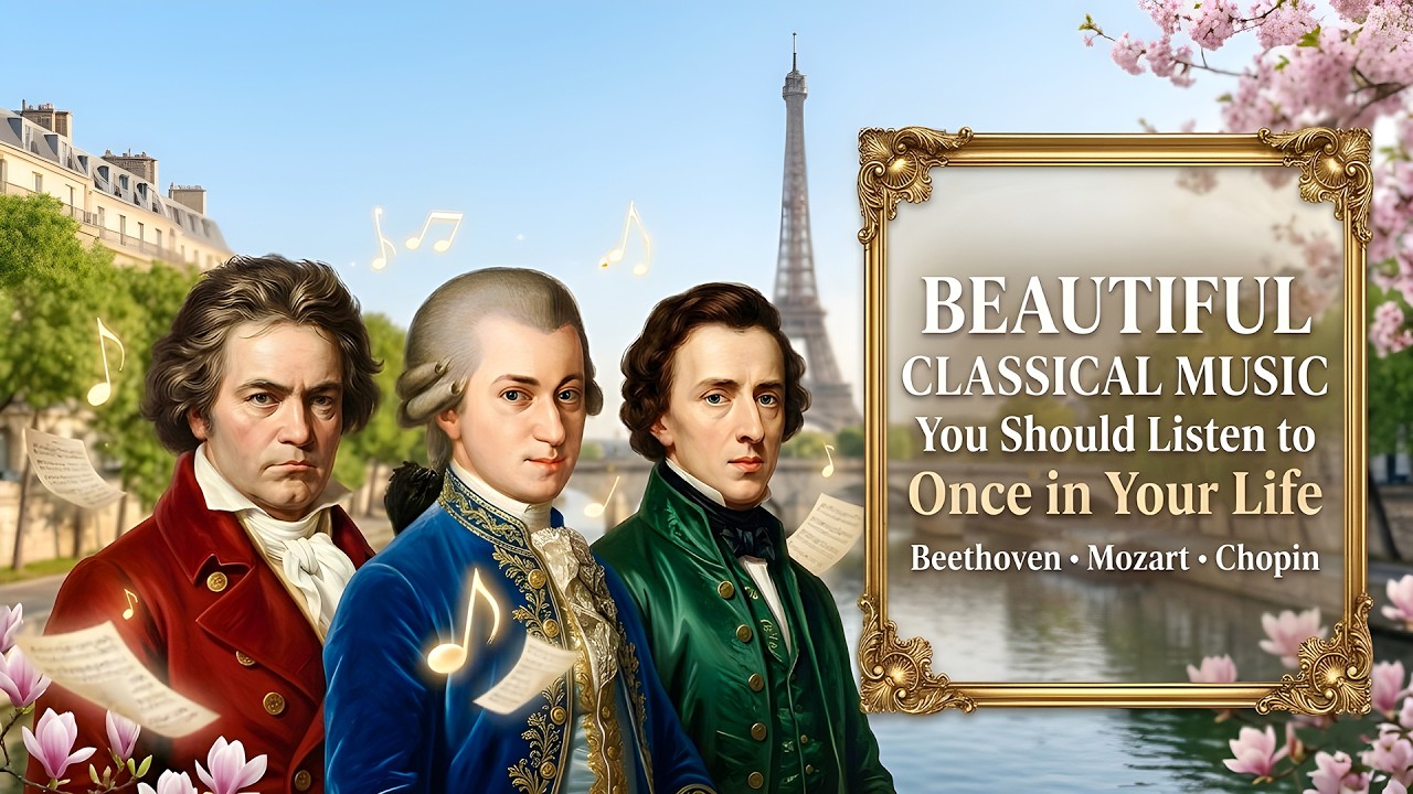 Beautiful Classical Music You Should Listen to Once in Your Life: Beethoven, Mozart, Chopin,...🎶🎼🌿