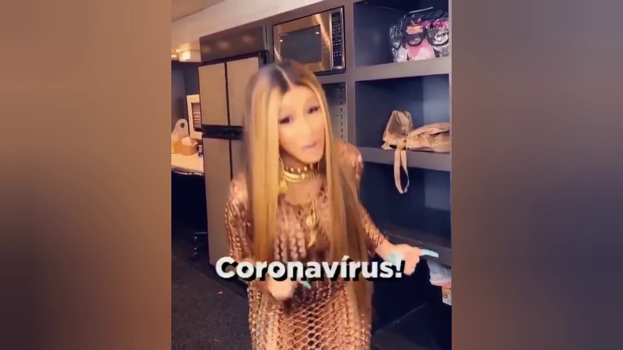 Card b Mulher Do Corona Veris Meme(CoronaVirus)