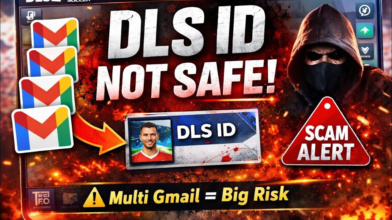 🔥 DLS ID কেন Unsafe? Multiple Gmail দিয়ে কিভাবে আইডি স্ক্যাম হয় | সম্পূর্ণ ধারণা এক ভিডিওতে!
