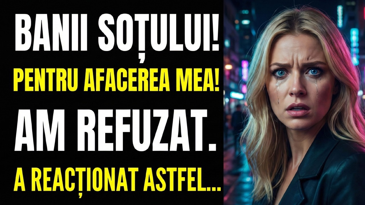 „Scoate toți banii din cont și dă-mi-i mie! Mama își deschide o afacere, iar tu oricum îi...