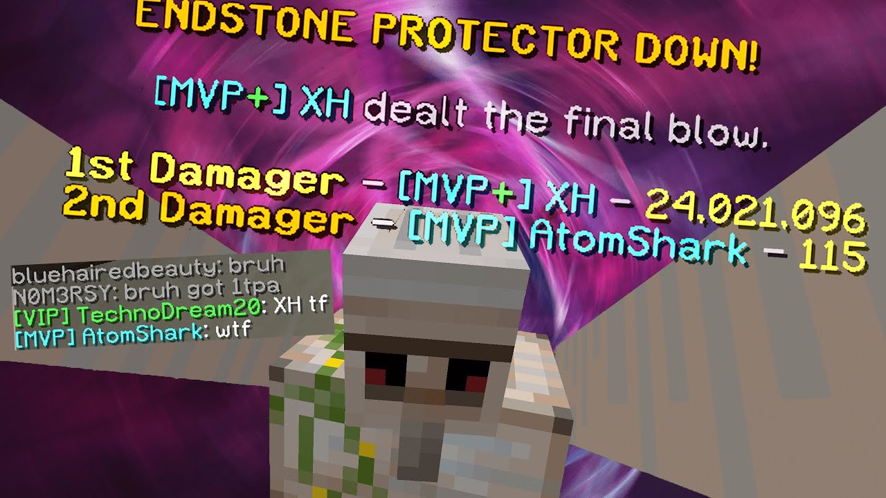 Endstone Protector Down! a Hypixel Skyblock montage