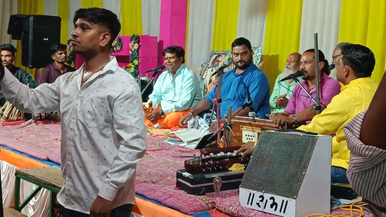 આનંદ મહારાજ નુ ભજન સત્સંગ લાલજી ભગવાન ના માંડવે 52mo તુલસી વિવાહ 