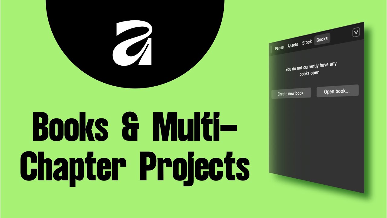Master Books in Affinity Layout: Build Multi-Chapter Projects Fast
