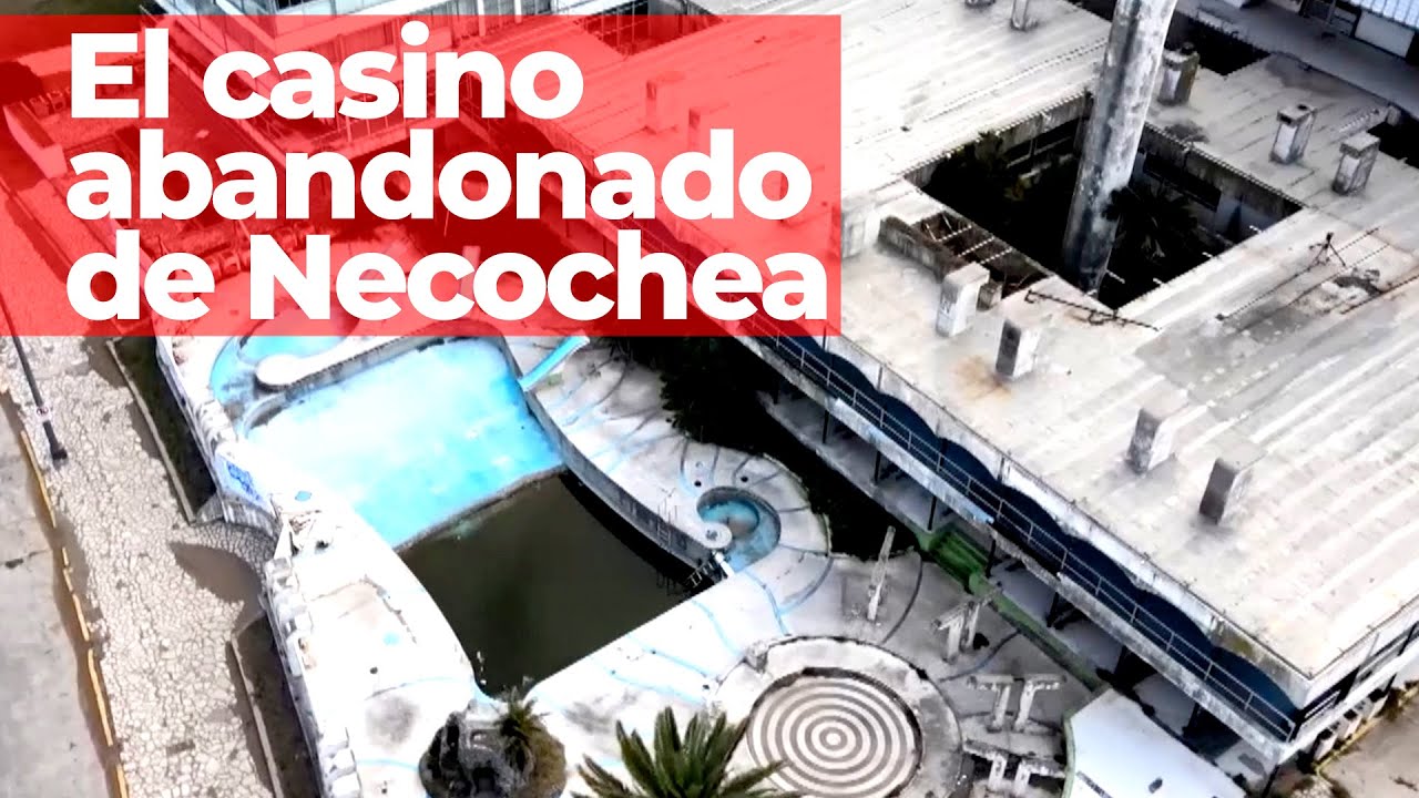 EL GRAN CASINO DE NECOCHEA EN RUINAS: un emblema del pasado que ahora está abandonado