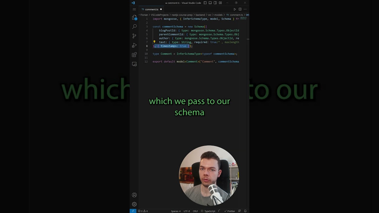 Auto Generated Timestamps in Mongoose
