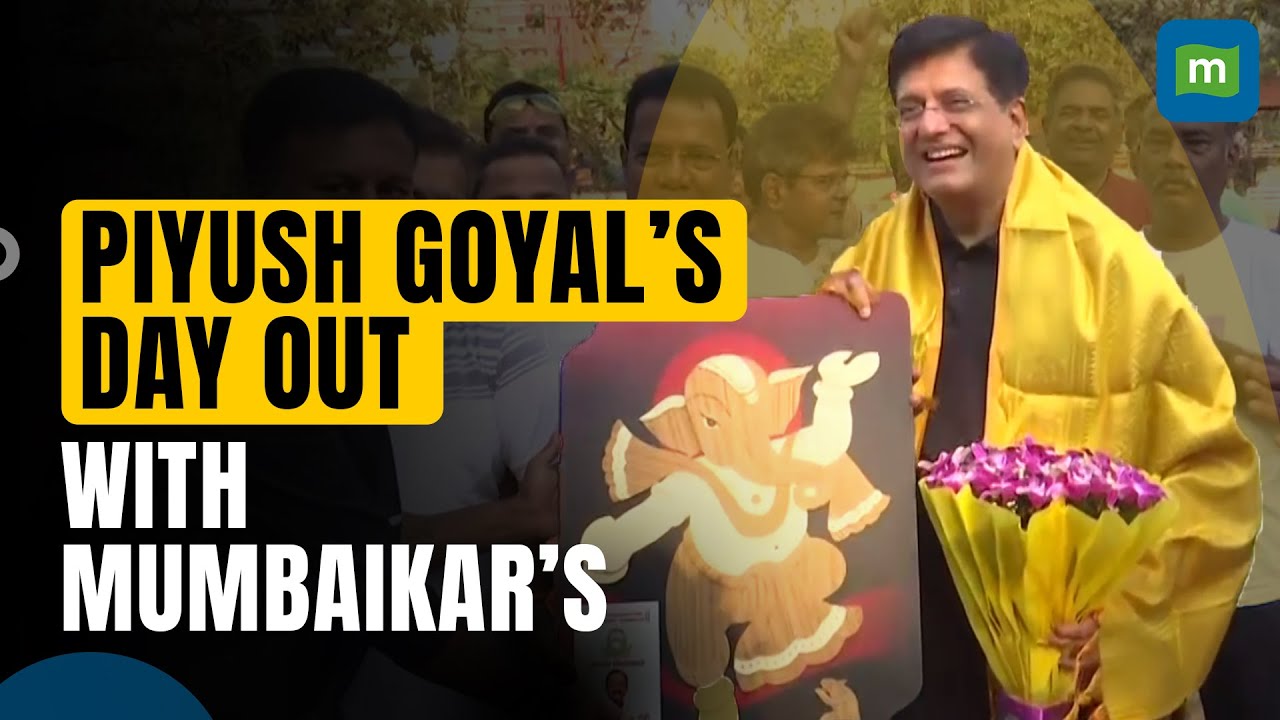 Piyush Goyal's Election Campaign: Meeting Mumbaikars and Greeting Voters | Election 2024