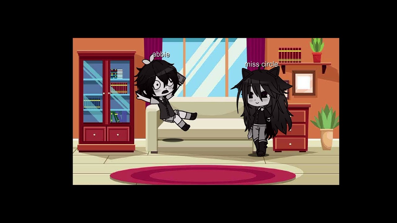 when miss circle annoy abbie 😜🖤 #fpe#gacha lover#meme#amna and alisha creations