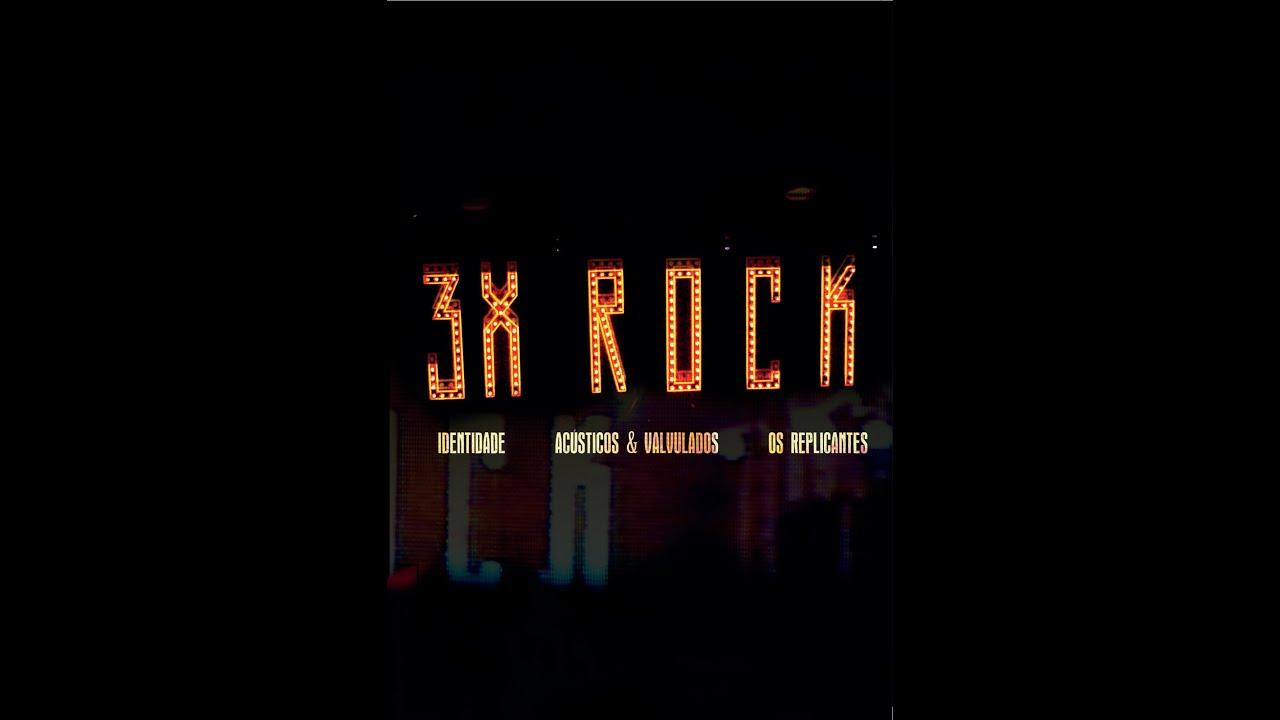 DVD 3X Rock - Identidade / Acústicos & Valvulados / Os Replicantes