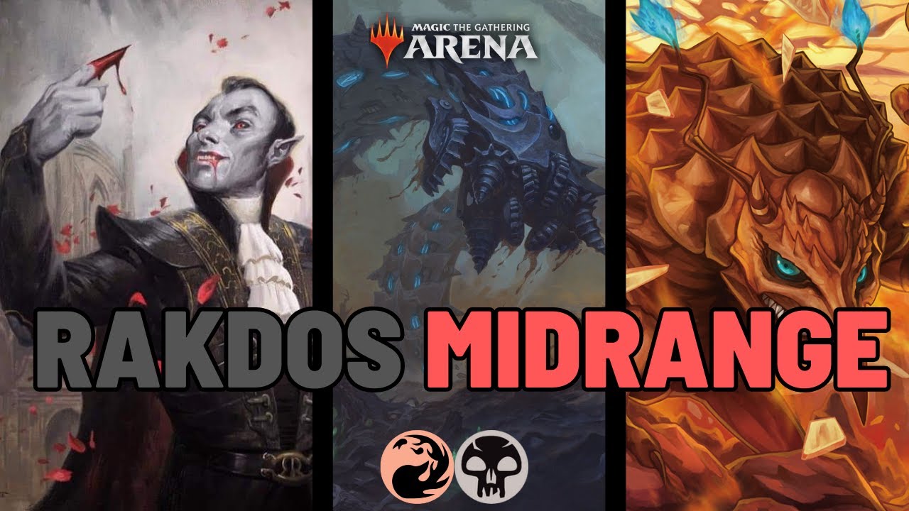 ☠️🔥 Rakdos Midrange VS META  | MTG Arena Standard Ranked |