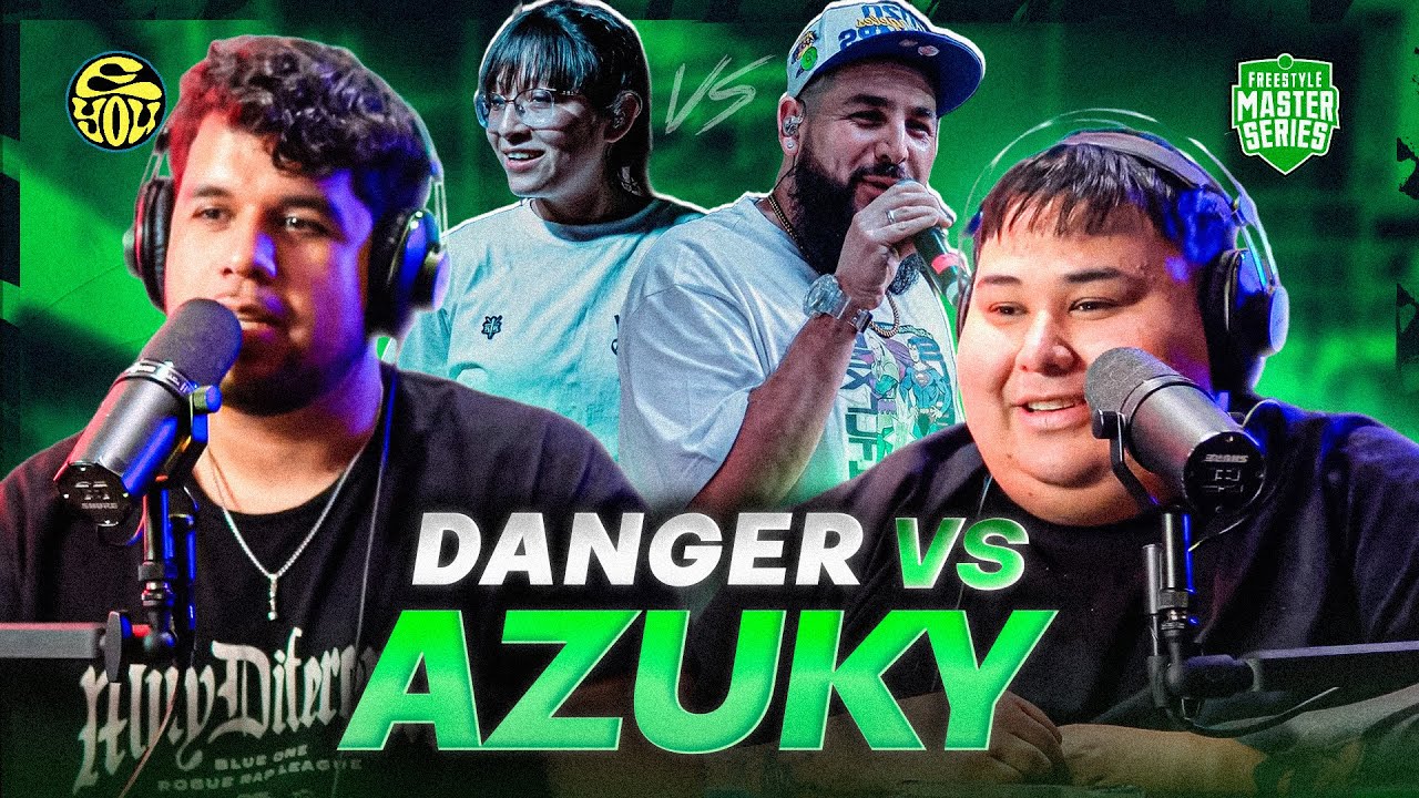 AZUKY DANDO CLASE A LOS MAYORES! - Reacción a DANGER vs AZUKY - FMS México - EYOU TV