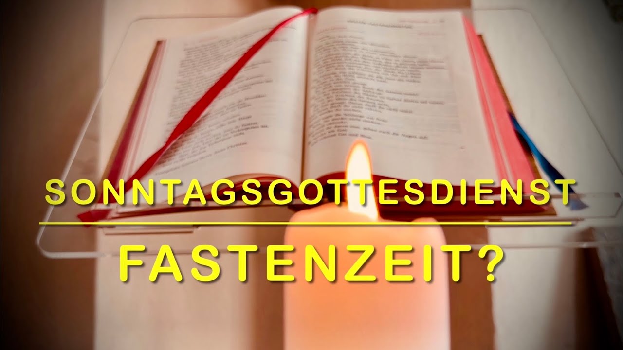 FASTENZEIT? - Einladung zum 1. Fastensonntag 2026 (A)