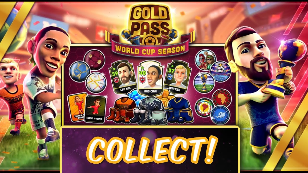 Mini Football - World Cup Season Pass Collect! (Free Pass/Gold Pass)