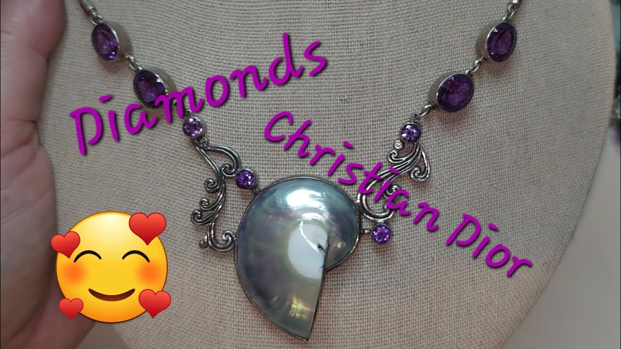 Diamonds, Christian Dior and Ursula's Necklace and a little surprise  #unboxing