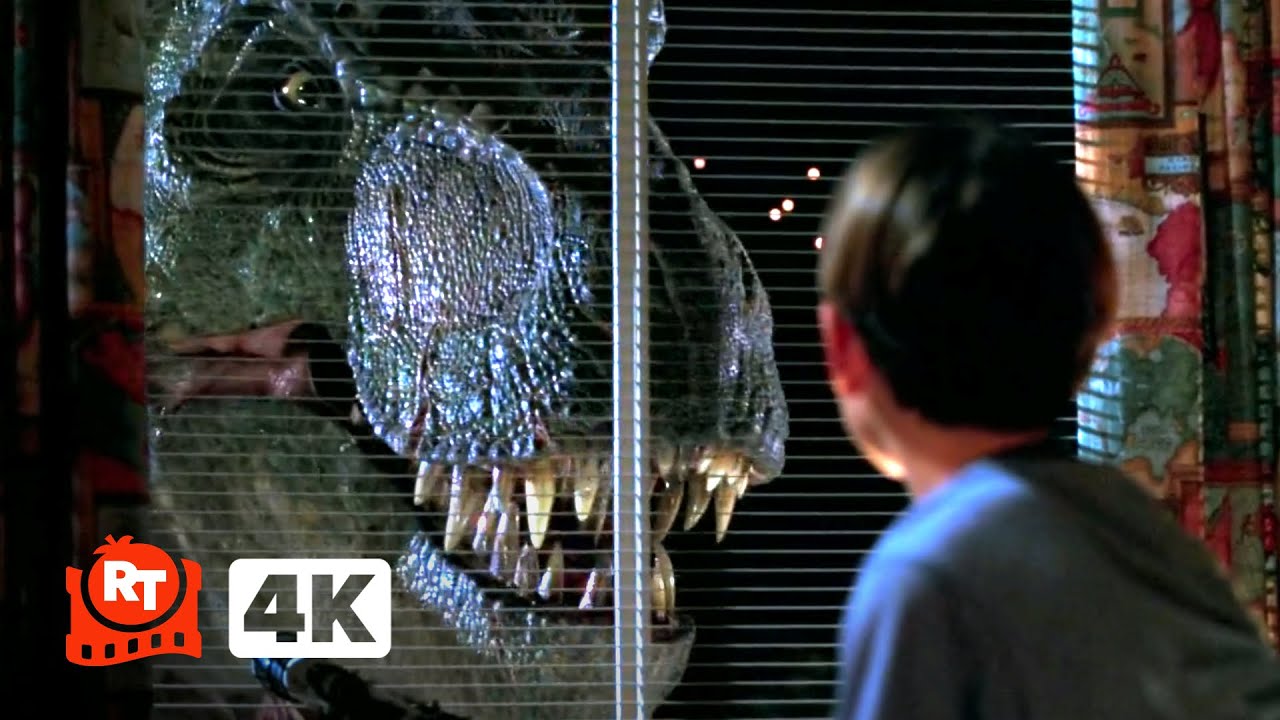 The Lost World: Jurassic Park (1997) 4K - The T-Rex Eats a Dog | Movieclips