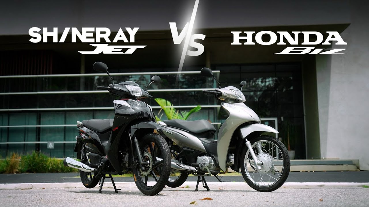 Honda Biz 110i x Shineray Jet 125 SS: DUELO DAS MOTOS MAIS BARATAS