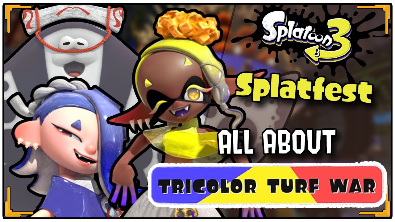 All About Tricolor Turf War - Splatoon 3 Splatfest