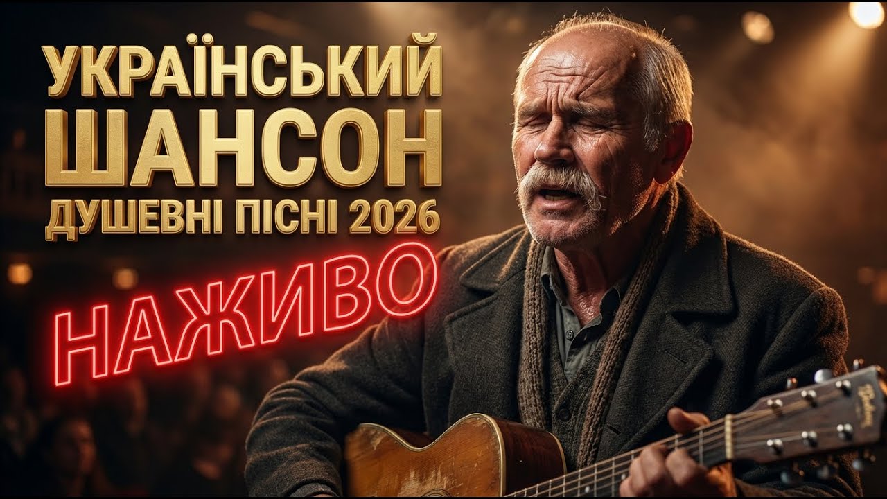 ❤️‍🔥 Український шансон — пісні для душі • LIVE