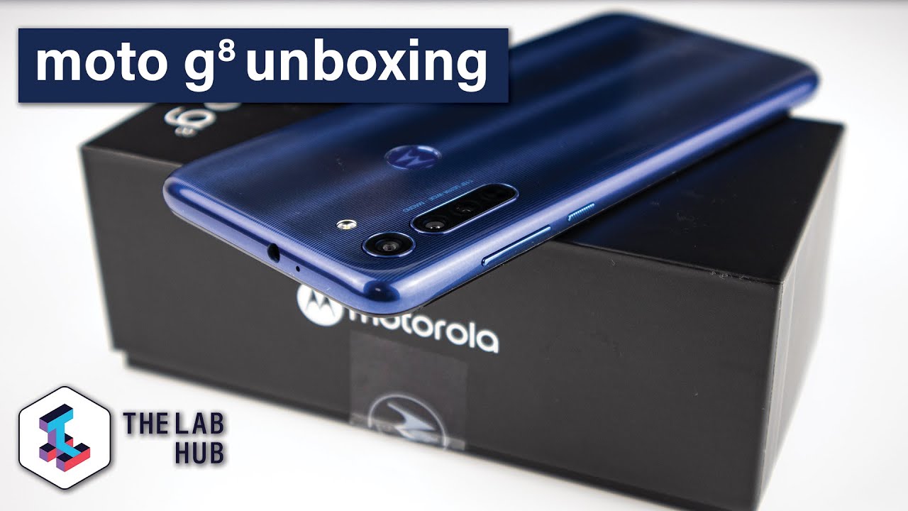 motorola moto g8 unboxing