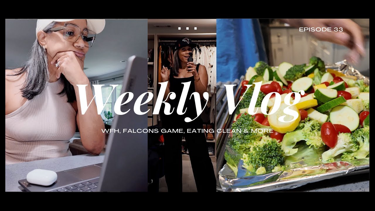 working from home, eating clean and my fitness reboot | weekly vlog