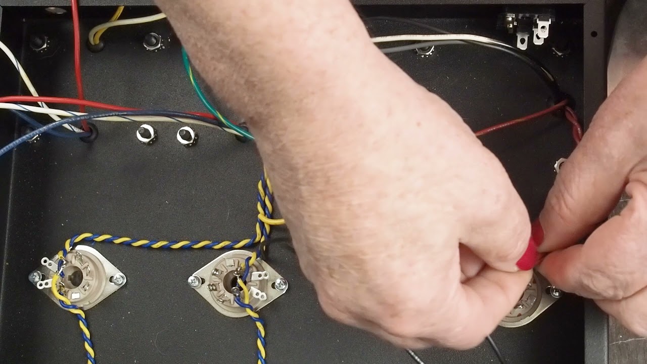 6SQ7 EL34 Tube Audio Amplifier: Ground and Wiring Design.