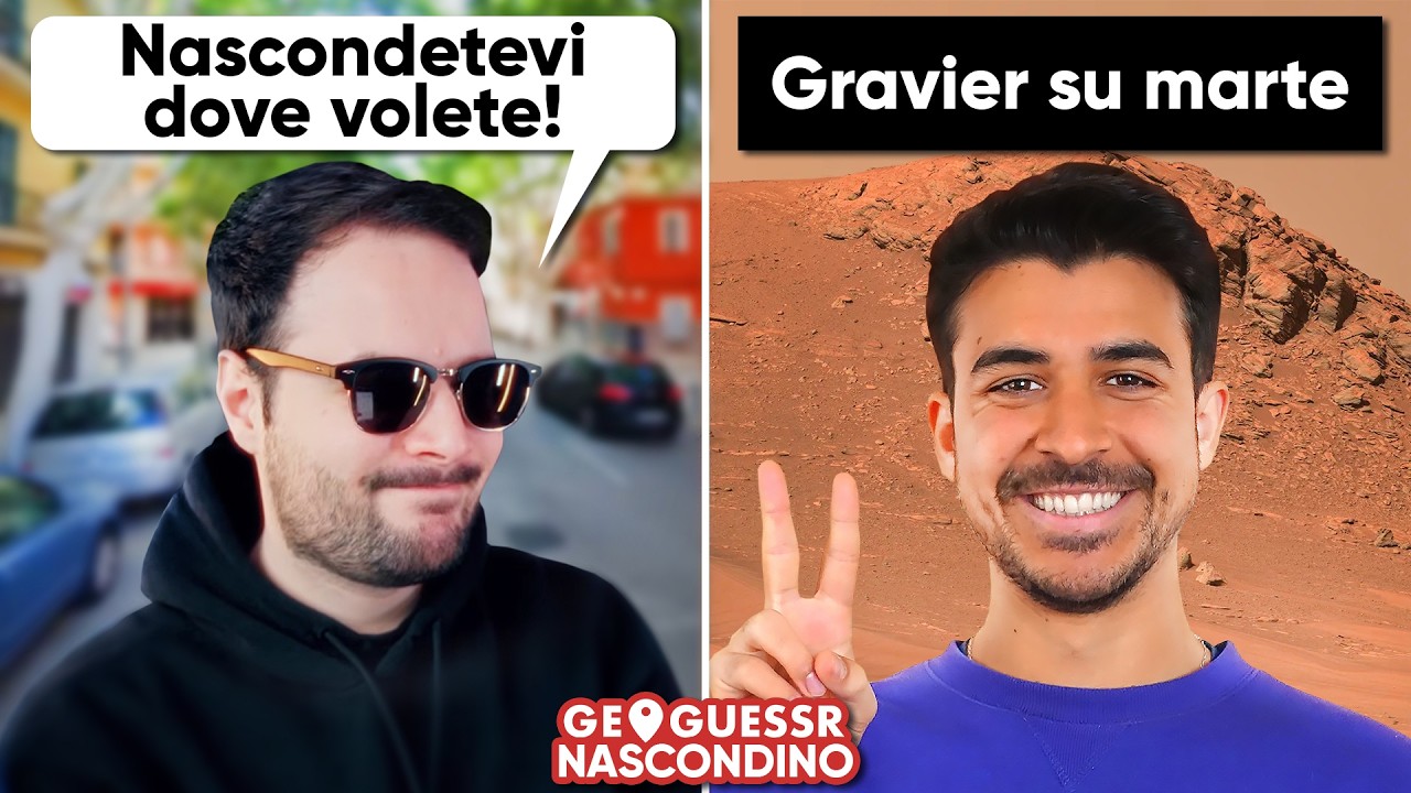 Abbiamo giocato a Nascondino in TUTTO IL MONDO! - (con Gatto, Poldo e Sedia)