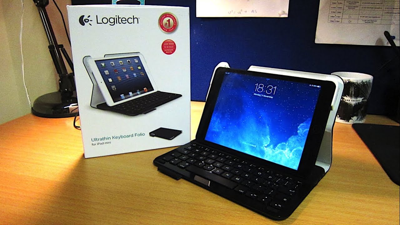 Logitech Ultrathin Keyboard Folio (for iPad Mini) - Unboxing & First Look