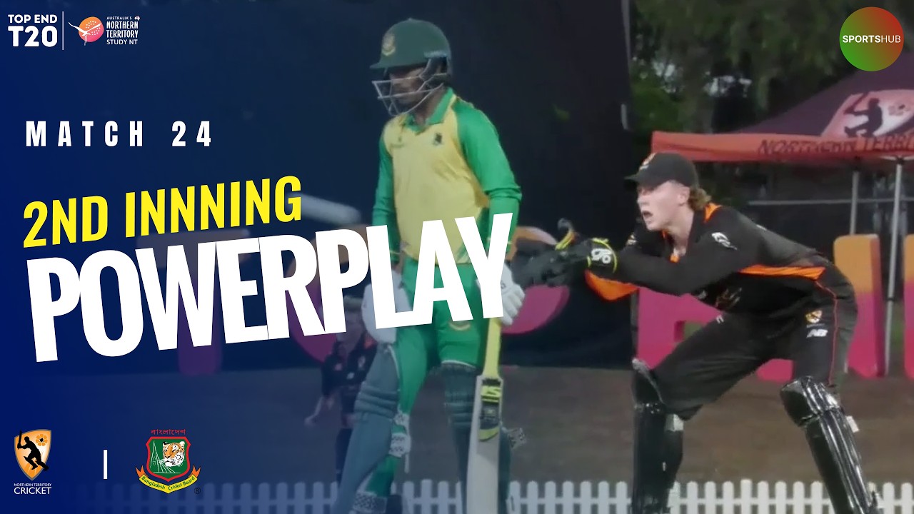 Bangladesh Innings Powerplay | NT Strike vs Bangladesh | Match 24 | Top End T20 2026 | ZP1T
